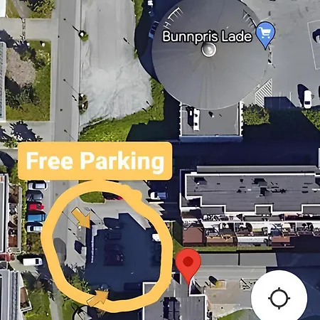 Moon Apartment Near The Centre ! Free Parking Available ! Trondheim Exterior photo